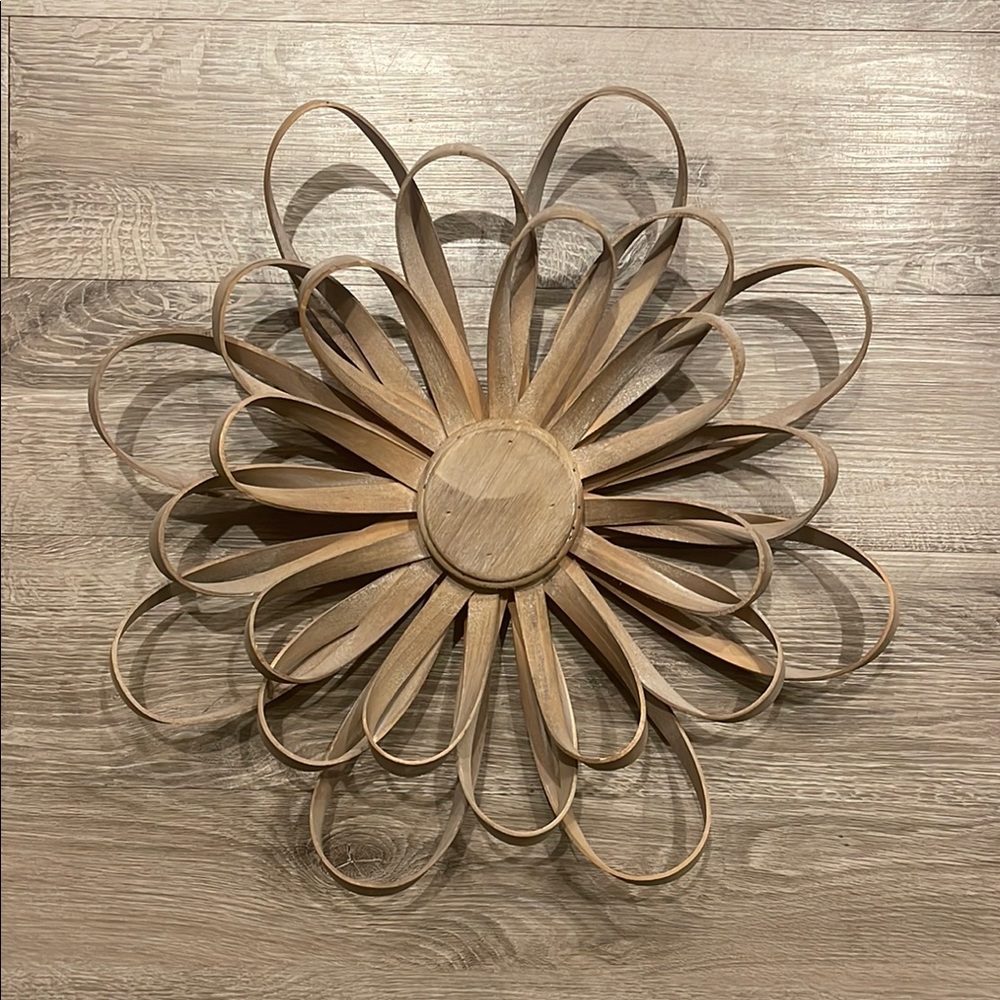 Elegant Brown Flower Wall Decor